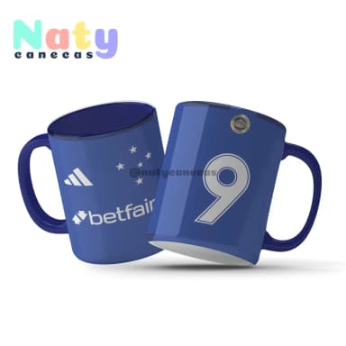 Caneca Personalizada Futebol Cruzeiro