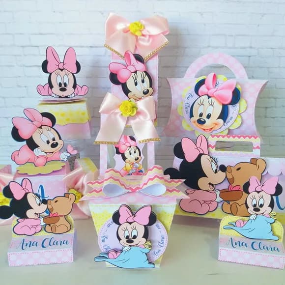 Arquivo De Corte Baby Minnie 01