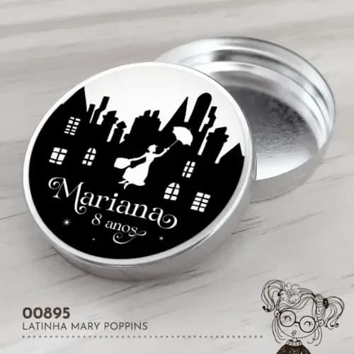 Latinha Adesivada Mary Poppins - 00895