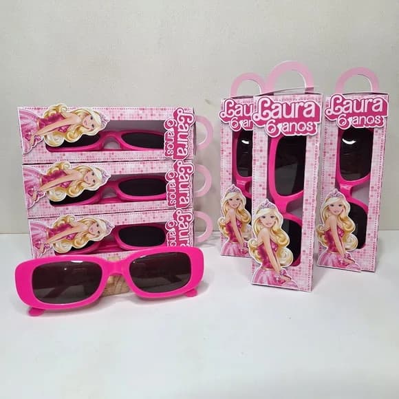 Óculos na Caixa Personalizada - Barbie