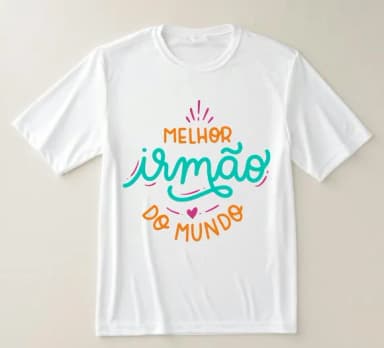 Camiseta Melhor Irmão do Mundo