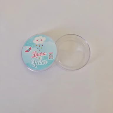 Latinha personalizada Chuva de Amor