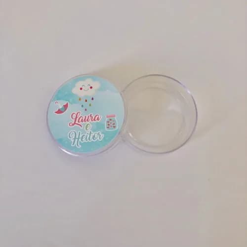 Latinha personalizada Chuva de Amor