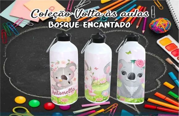 Garrafa Squeeze Personalizada
