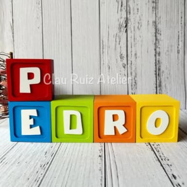 Pocoyo 8x8cm - Decoração de Festa Infantil