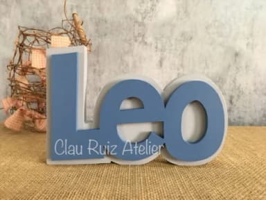Letras Decorativas de mdf Sobreposição