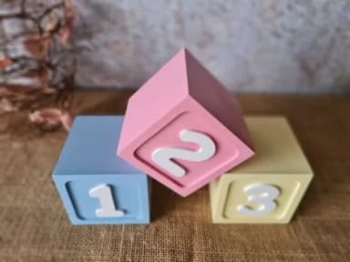 Candy Colors Ts - Cubos 8x8cm