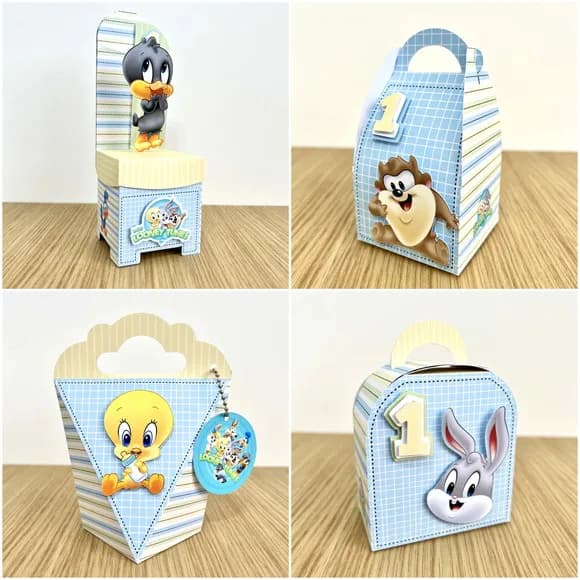 Kit 30 Lembrancinhas Looney Tunes