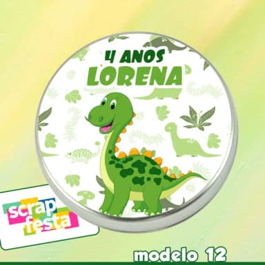 Latinhas Personalizada Festa Dinossauro