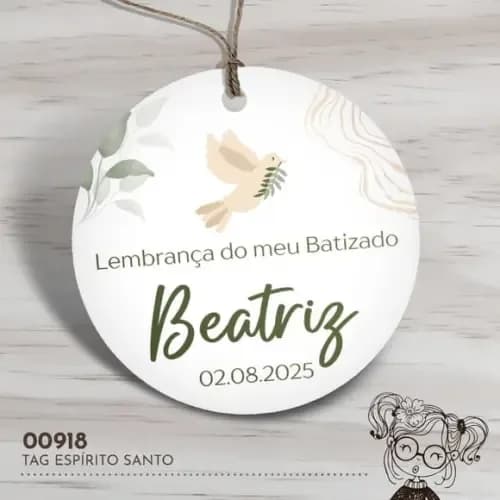 Tag Redonda Espírito Santo - 00918