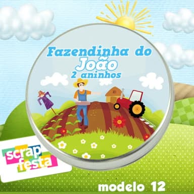 Latinhas Personalizadas Festa Fazendinha