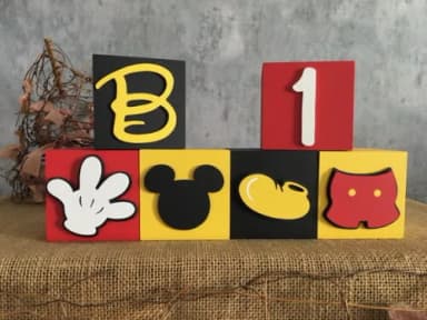 Cubos Disney 8x8cm