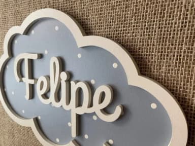 Enfeite de Porta de Maternidade - Decoraçãp Bebê