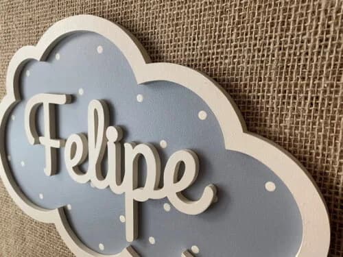 Enfeite de Porta de Maternidade - Decoraçãp Bebê