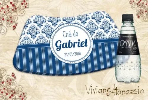Rótulo Água Crystal Vip Provençal 00318