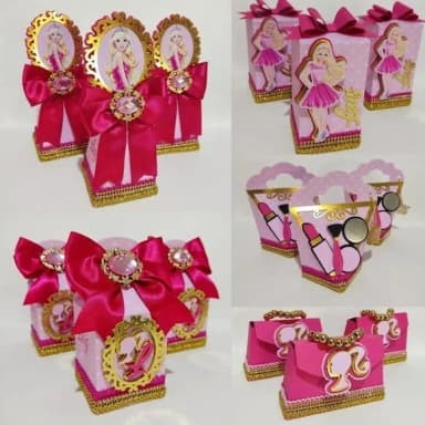 Kit 30 Lembrancinhas - Barbie