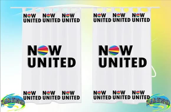 Cortina Personalizada Now United 02