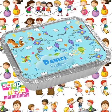 Marmitinha Personalizadas Festa Brinquedos
