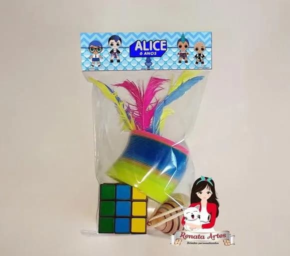 Kit Brinquedos Retrô Tema Lol Surprise