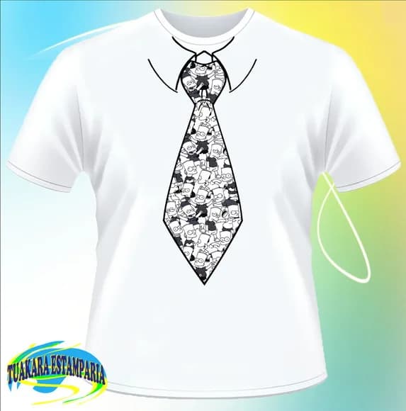 Camiseta Gravata - Bart Simpson 03