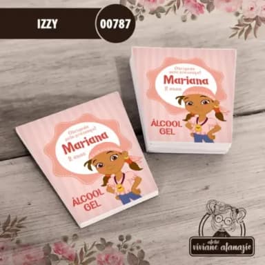 Adesivo Bisnaga Álcool Gel Izzy - 00787