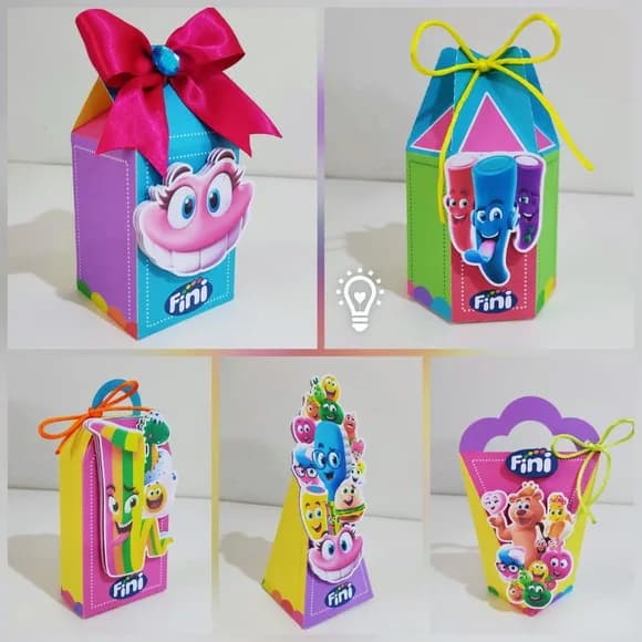 Kit 40 Lembrancinhas - Fini Colorido