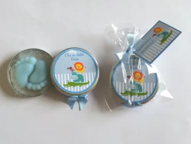 Latinhas Mint to be Safari Azul