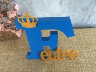 Festa Pequeno Príncipe Nomes com Coroa