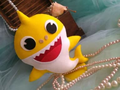 Baby Shark em Feltro