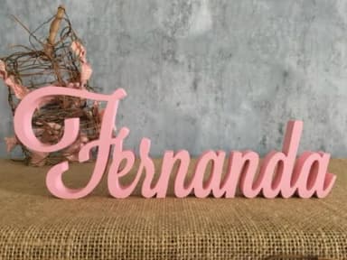 Letras de MDF -Nomes