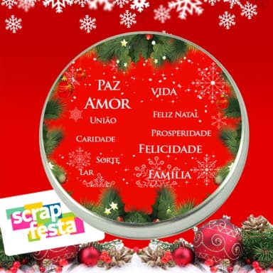 Latinhas 5x1 para Lembrancinhas de Natal