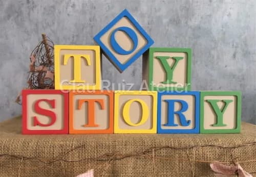 Cubos Toy Story 8x8cm
