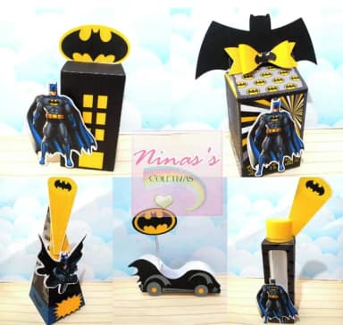 Kit 30 Lembrancinhas Batman