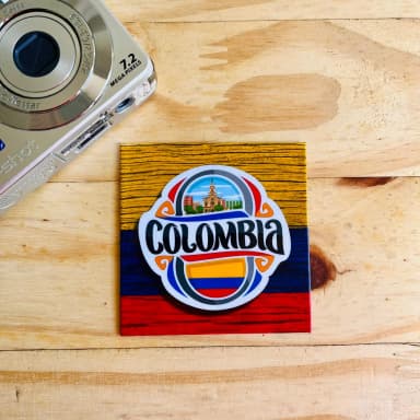 Imã Decorativo Lembrança - Colombia