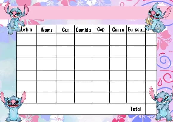 Jogo do Stop ( Conhecido Como Adedanha)