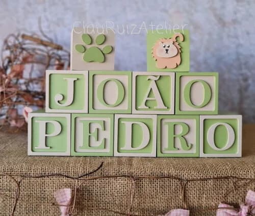 Candy Colors Ts- Cubos 6x6cm Safari