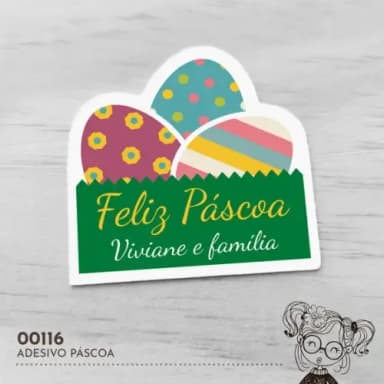 Adesivo Especial Páscoa - 00116