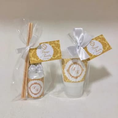 Lembrancinha para Casamento Hidratante + Aromarizador