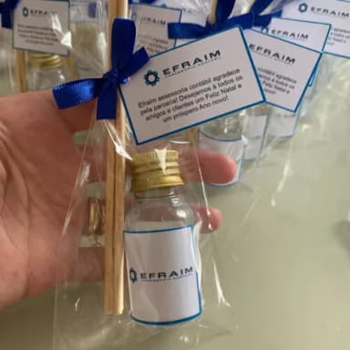 Brinde Corporativo Aromatizador com Logo Contabilidade
