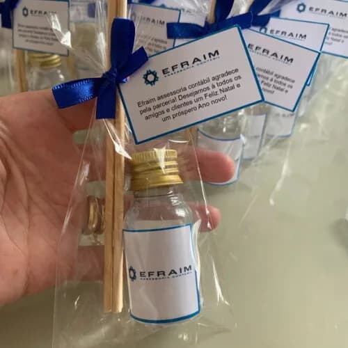 Brinde Corporativo Aromatizador com Logo Contabilidade
