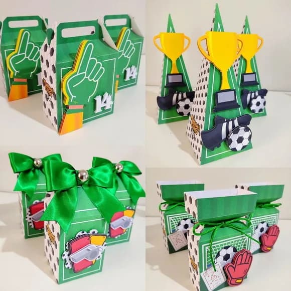 Kit 60 Lembrancinhas Futebol