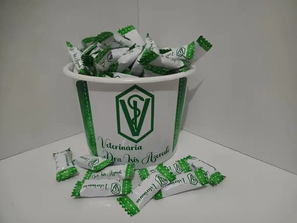Balde Personalizado com 100 Balinhas - Qualquer Tema
