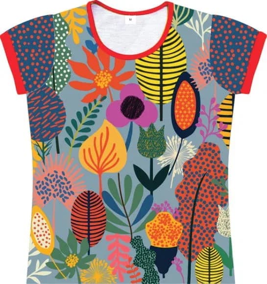 Baby Look Infantil Jardim