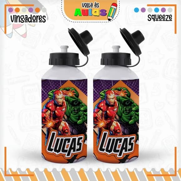 Garrafa Squeeze Personalizada