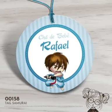 Tag Redonda Samurai - 00158