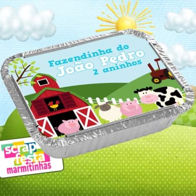 Marmitinha Festa Fazendinha