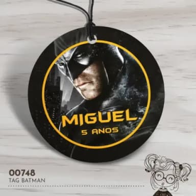 Tag Redonda Batman - 00748