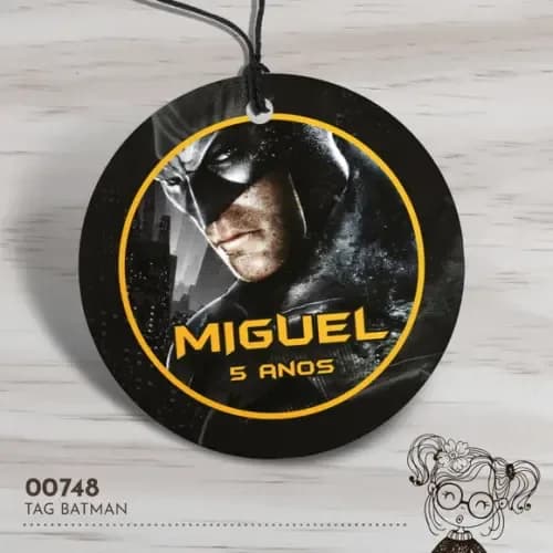 Tag Redonda Batman - 00748