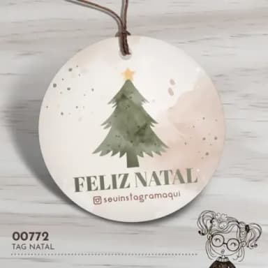 Tag Redonda Natal - 00772