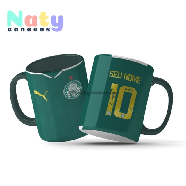 Caneca Personalizada Futebol Palmeiras